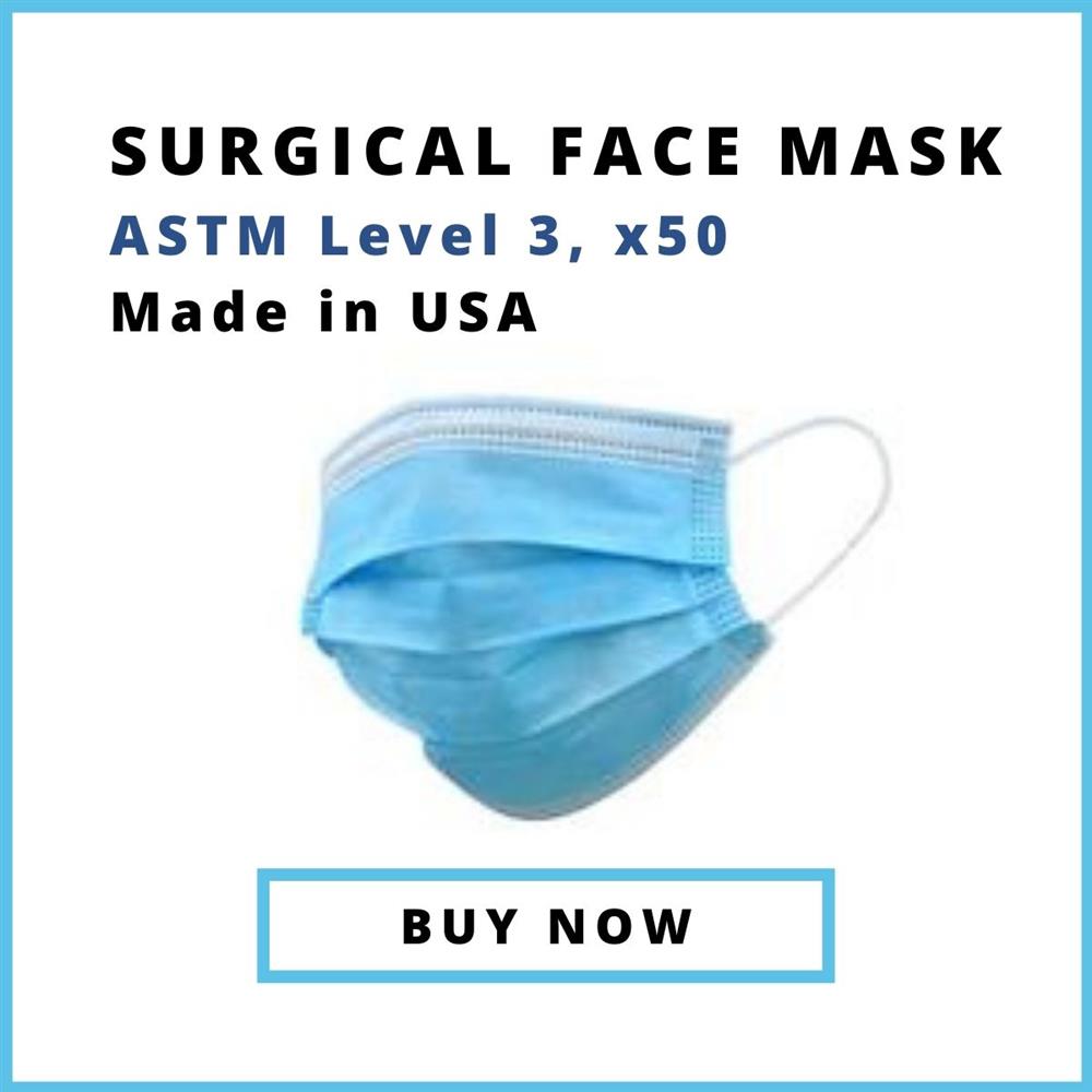 Surgical Face Mask, ASTM level